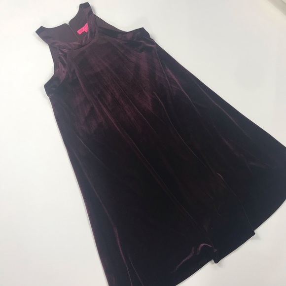 Betsey Johnson Velvet Midi Holiday Dress - Picture 3 of 7